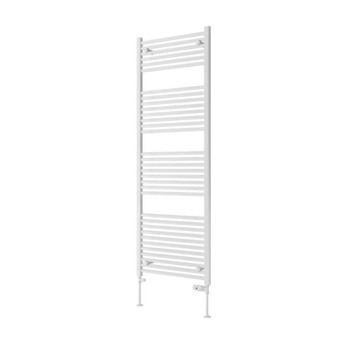 Eastbrook Biava Multirail HV Vertical Straight Heated Towel Rail - Gloss White