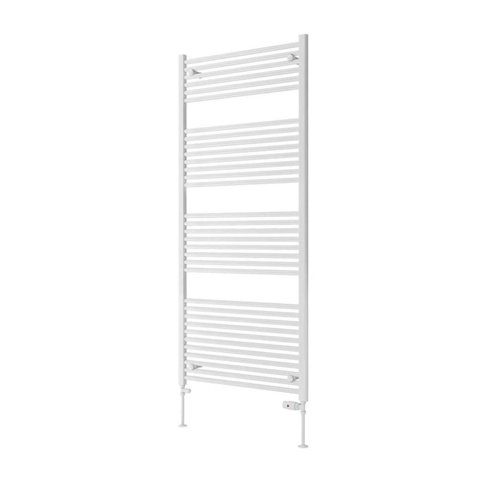 Eastbrook Biava Multirail HV Vertical Straight Heated Towel Rail - Gloss White