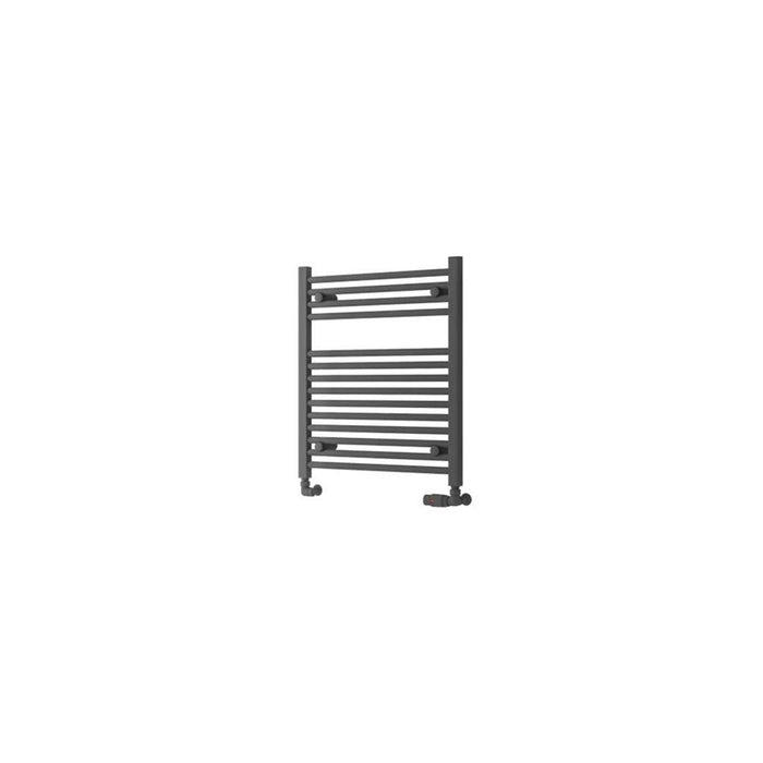 Eastbrook Biava Multirail HV Straight Heated Towel Rail - Matt Anthracite