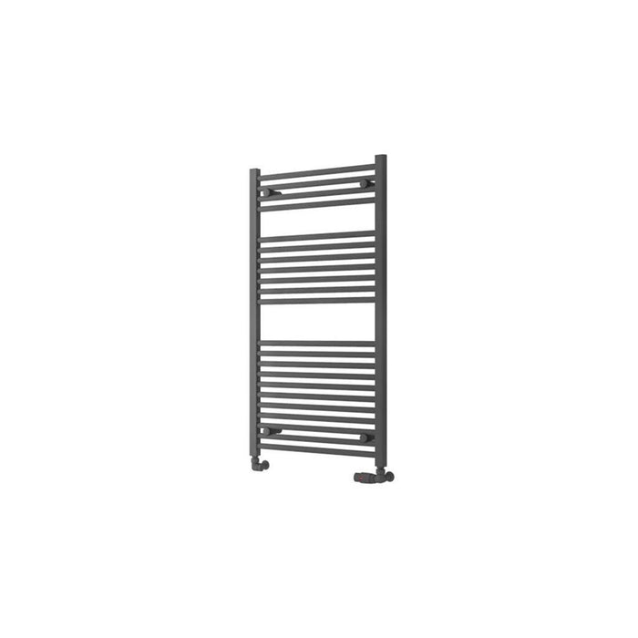 Eastbrook Biava Multirail HV Straight Heated Towel Rail - Matt Anthracite