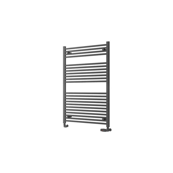 Eastbrook Biava Multirail HV Straight Heated Towel Rail - Matt Anthracite