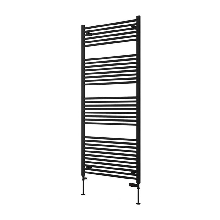 Eastbrook Biava Multirail HV Straight Heated Towel Rail - Matt Black