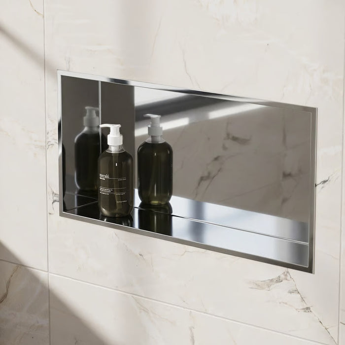 Crosswater Rectangular Shower Niche - 610mm x 305mm