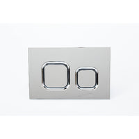 Tailored Wall Hung Toilet Frame & Pneumatic Concealed Cistern with Flush Button Plate