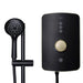 Triton Amore Electric Shower - 9.5kW - Brushed Brass/Black