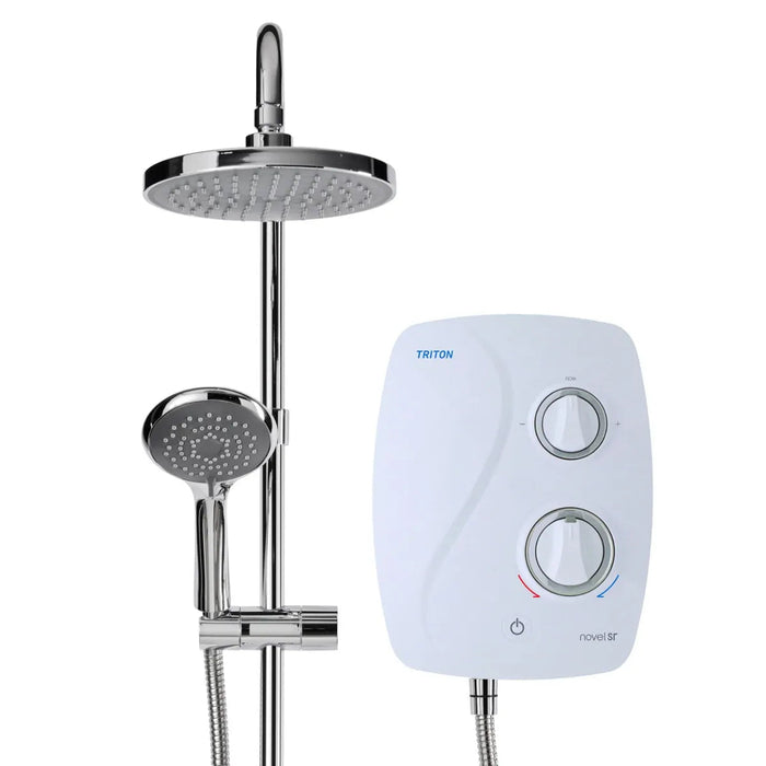 Triton Novel SR DuElec Thermostatic Power Shower