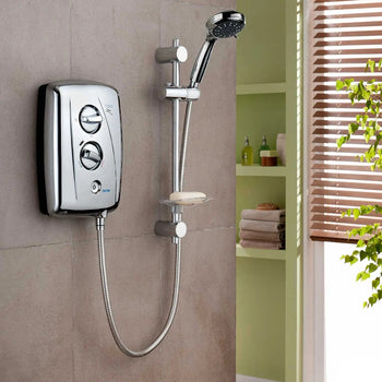 Triton T80Z Fast-Fit Electric Shower - Polished Chrome