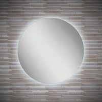 HiB Theme Round Illuminated LED Mirror