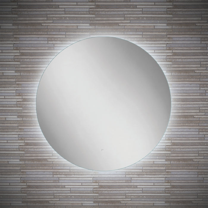 HiB Theme Round Illuminated LED Mirror