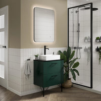 HiB Arcane Framed LED Illuminated Mirror