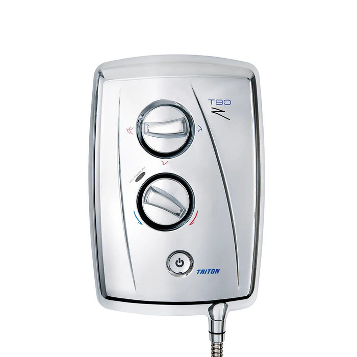 Triton T80Z Fast-Fit Electric Shower - Polished Chrome