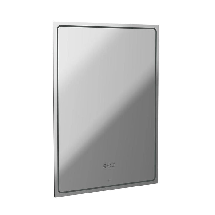 Vado Groove Rectangular Frameless Illuminated LED Mirror with Demister