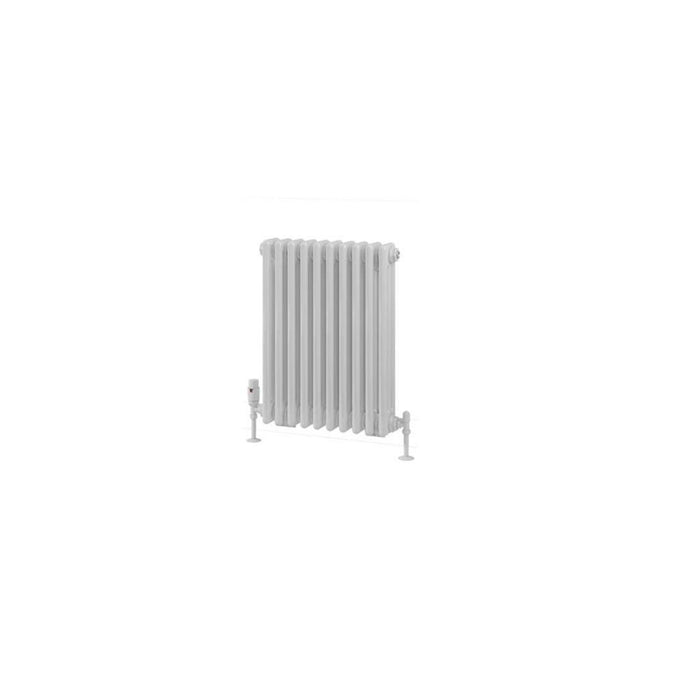 Eastbrook Rivassa 3 Column Vertical Designer Radiator - Gloss White