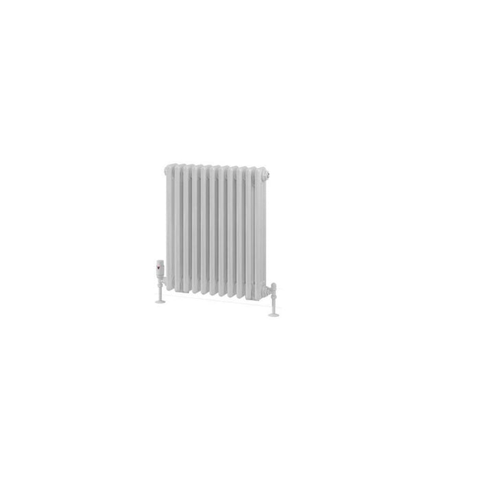 Eastbrook Rivassa 3 Column Vertical Designer Radiator - Gloss White