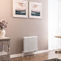 Eastbrook Rubano Horizontal Designer Radiator - Gloss White