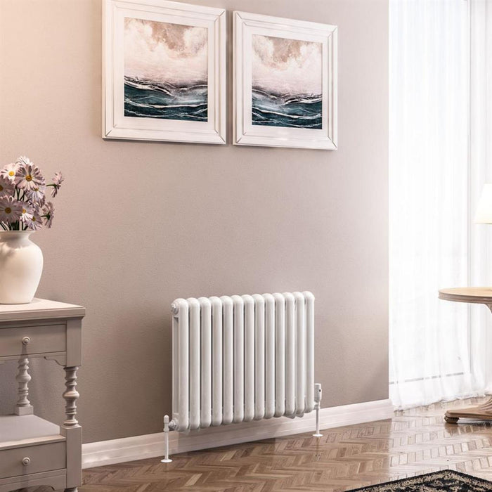 Eastbrook Rubano Horizontal Designer Radiator - Gloss White