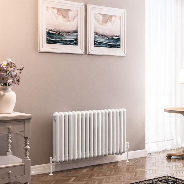 Eastbrook Rubano Horizontal Designer Radiator - Gloss White