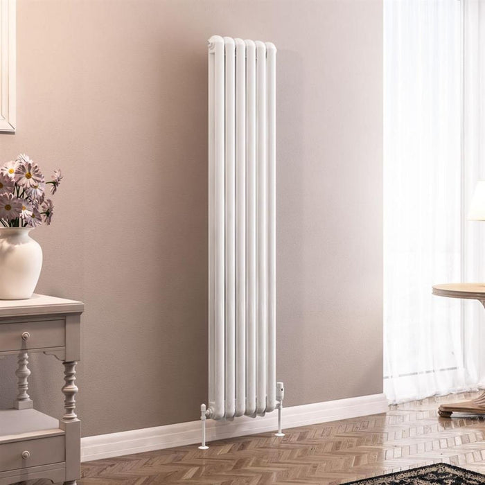 Eastbrook Rubano Vertical Designer Radiator - Gloss White