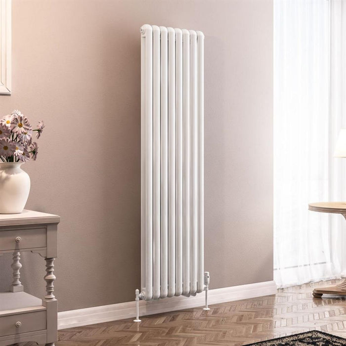 Eastbrook Rubano Vertical Designer Radiator - Gloss White