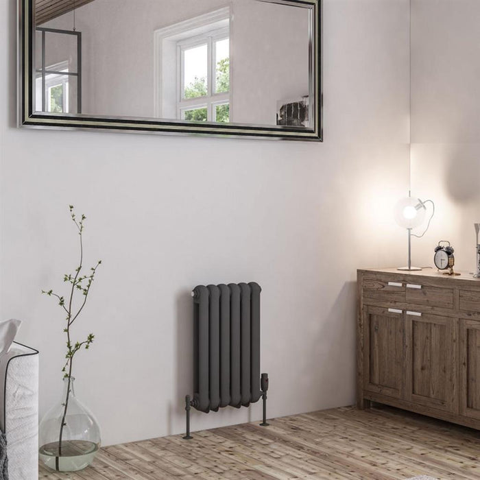 Eastbrook Rubano Vertical Designer Radiator - Matt Anthracite