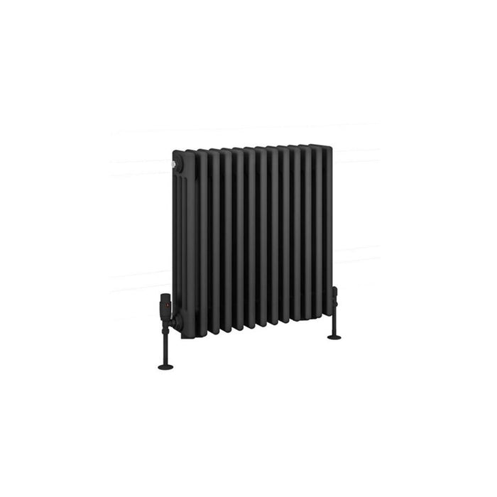 Eastbrook Rivassa 4 Column Horizontal Designer Radiator - Matt Anthracite