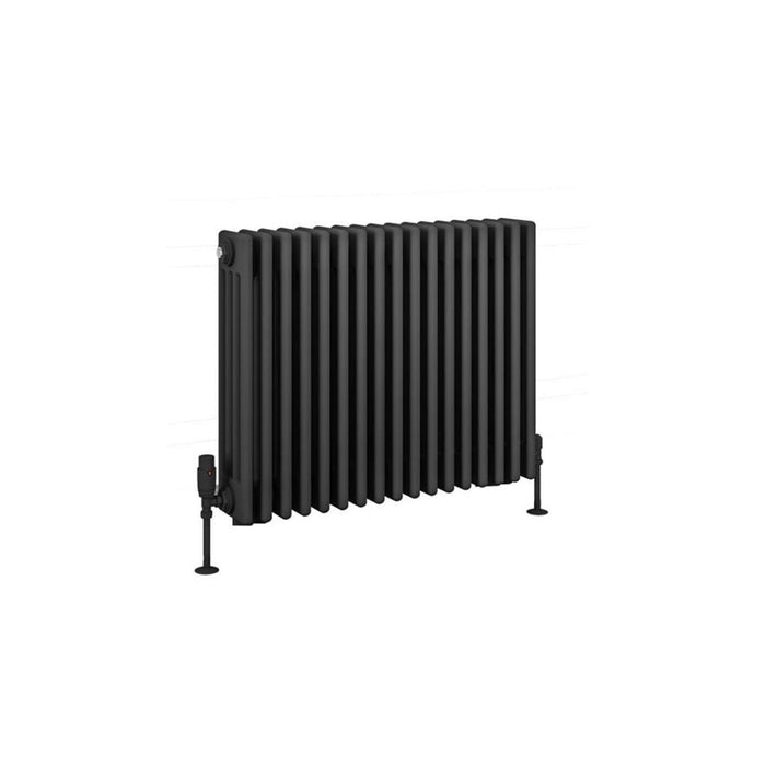 Eastbrook Rivassa 4 Column Horizontal Designer Radiator - Matt Anthracite