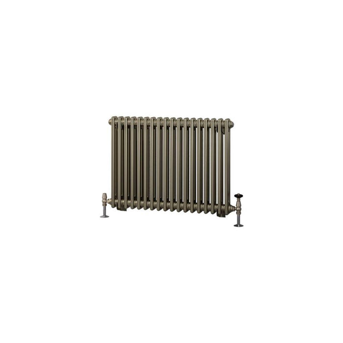 Eastbrook Rivassa 2 Column Horizontal Designer Radiator - Bronze Effect