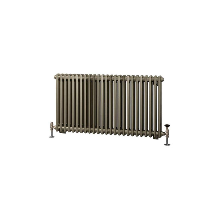 Eastbrook Rivassa 2 Column Horizontal Designer Radiator - Bronze Effect