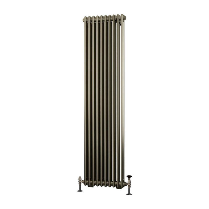Eastbrook Rivassa 2 Column Vertical Designer Radiator - Bronze Effect