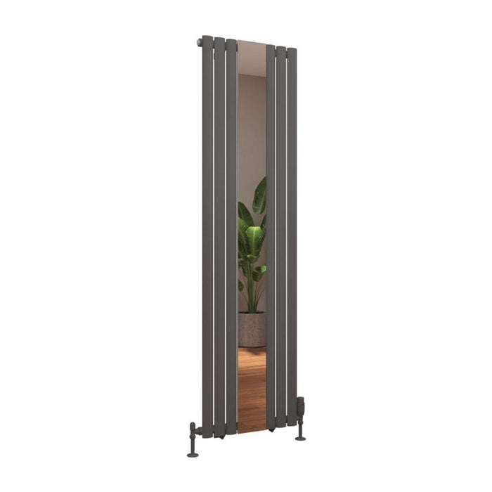 Eastbrook Tunstall Mirror Designer Radiator - Matt Anthracite