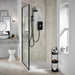 Triton Amore DuElec Electric Shower - 9.5kW - Gloss Black