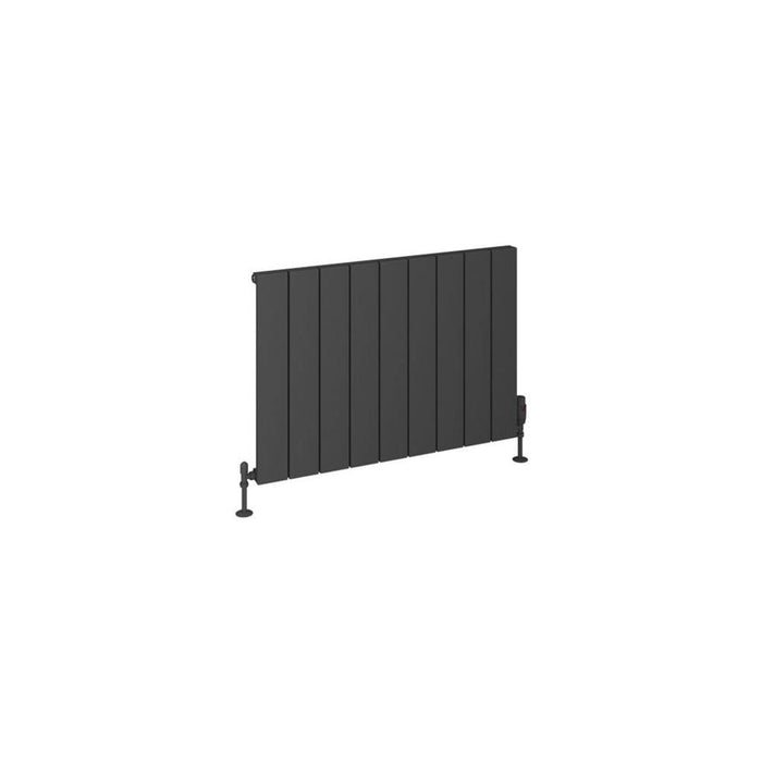 Eastbrook Rosano Aluminium Horizontal Designer Radiator - Matt Anthracite
