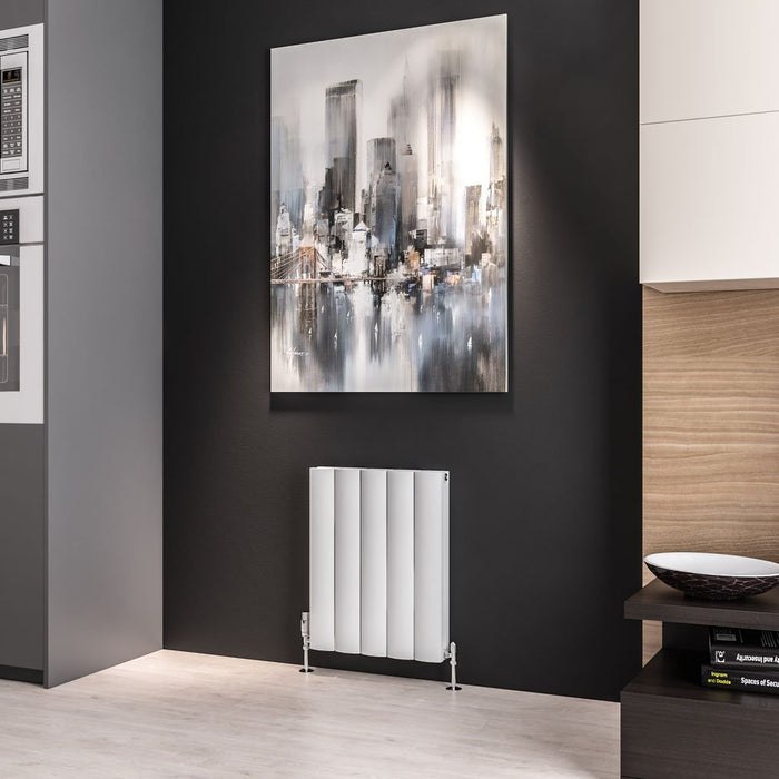 Eastbrook Guardia Aluminium Vertical Designer Radiator - Matt White
