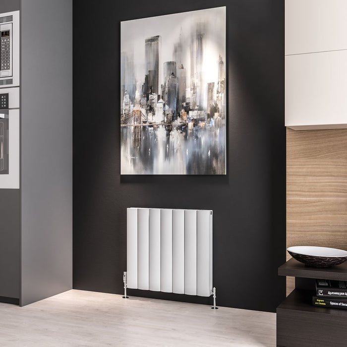 Eastbrook Guardia Aluminium Horizontal Designer Radiator - Matt White