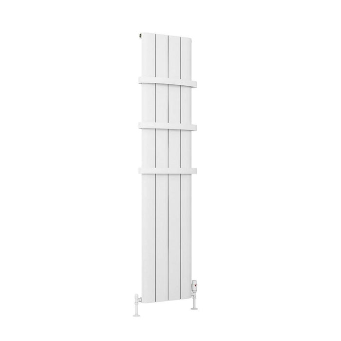 Eastbrook Peretti Aluminium Vertical Designer Radiator - Matt White