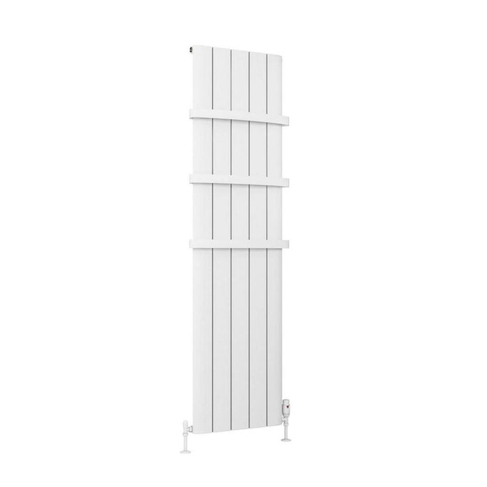 Eastbrook Peretti Aluminium Vertical Designer Radiator - Matt White