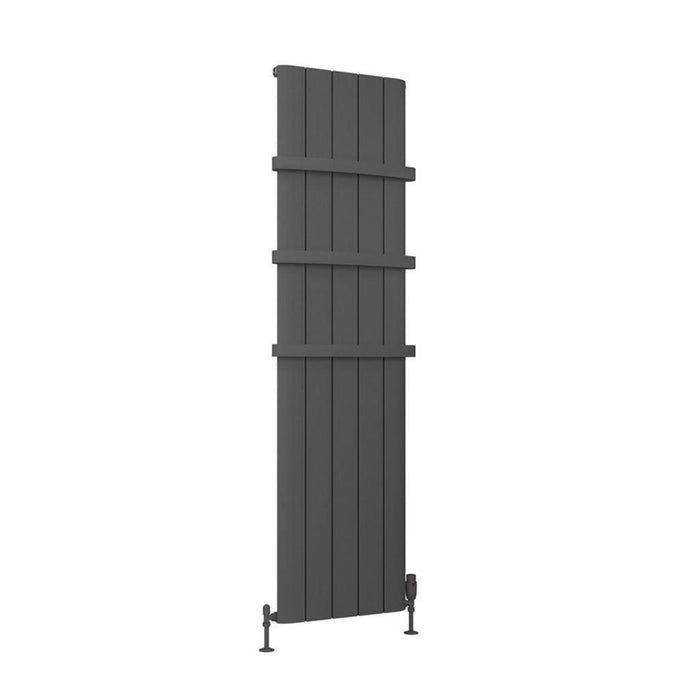 Eastbrook Peretti Aluminium Vertical Designer Radiator - Matt Anthracite