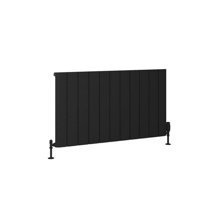 Eastbrook Peretti Aluminium Horizontal Designer Radiator - Matt Black