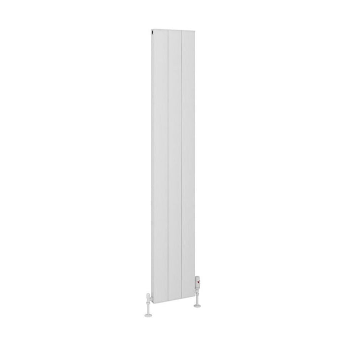 Eastbrook Vesima Aluminium Vertical Designer Radiator - Matt White