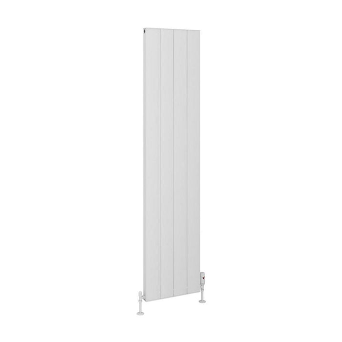 Eastbrook Vesima Aluminium Vertical Designer Radiator - Matt White