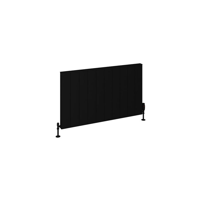 Eastbrook Vesima Aluminium Horizontal Designer Radiator - Matt Black