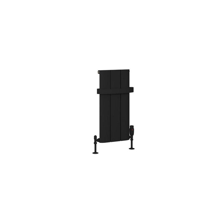 Eastbrook Peretti Aluminium Vertical Designer Radiator - Matt Black