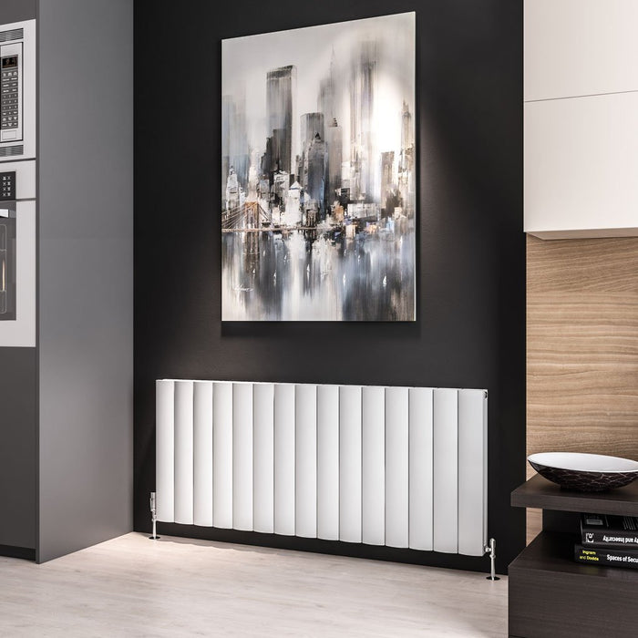 Eastbrook Guardia Aluminium Horizontal Designer Radiator - Matt White