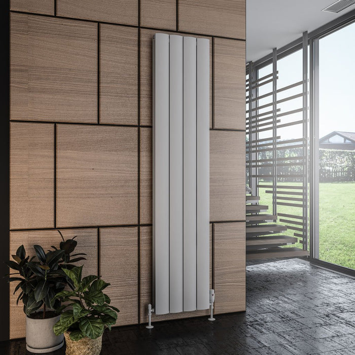 Eastbrook Guardia Aluminium Vertical Designer Radiator - Matt Grey