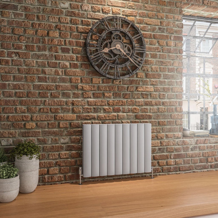 Eastbrook Guardia Aluminium Horizontal Designer Radiator - Matt Grey