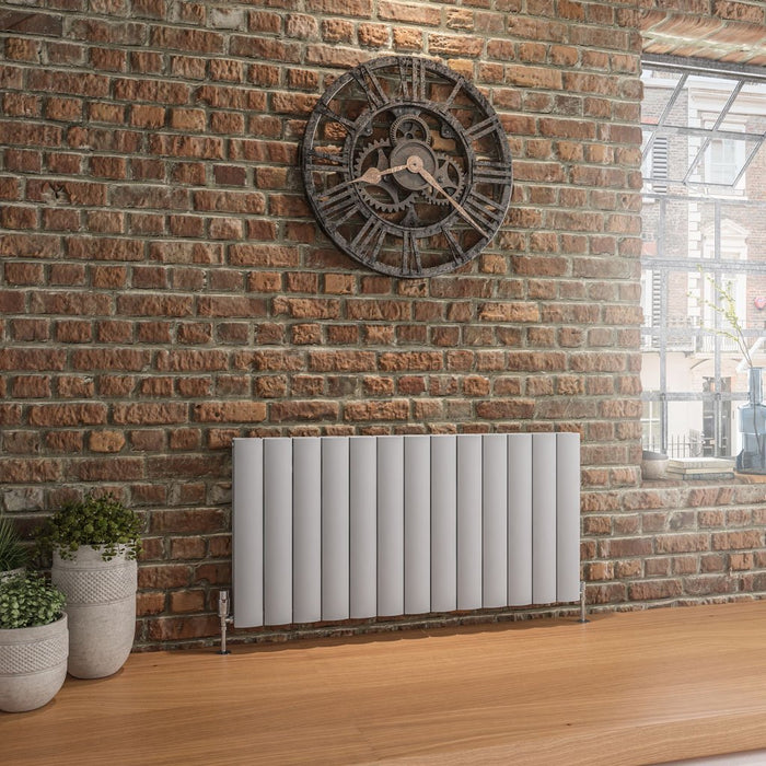 Eastbrook Guardia Aluminium Horizontal Designer Radiator - Matt Grey