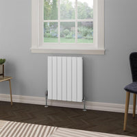 Eastbrook Hadleigh Aluminium Vertical Designer Radiator - Matt White