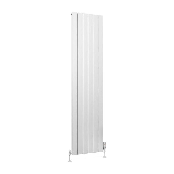 Eastbrook Hadleigh Aluminium Vertical Designer Radiator - Matt White