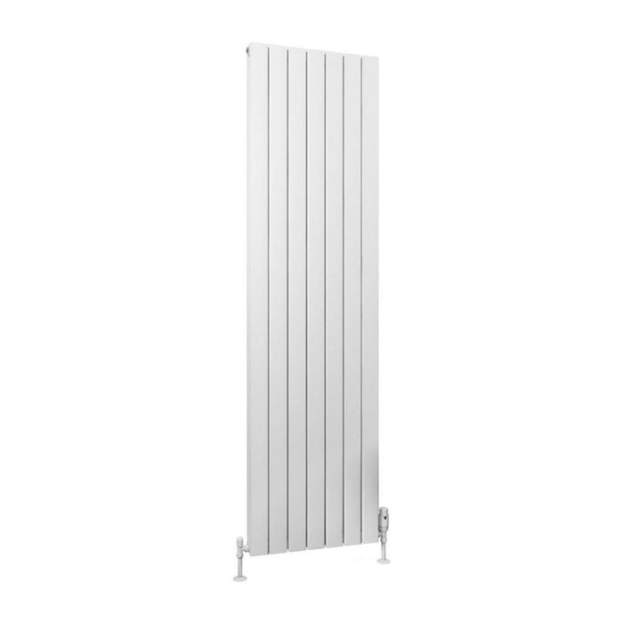 Eastbrook Hadleigh Aluminium Vertical Designer Radiator - Matt White
