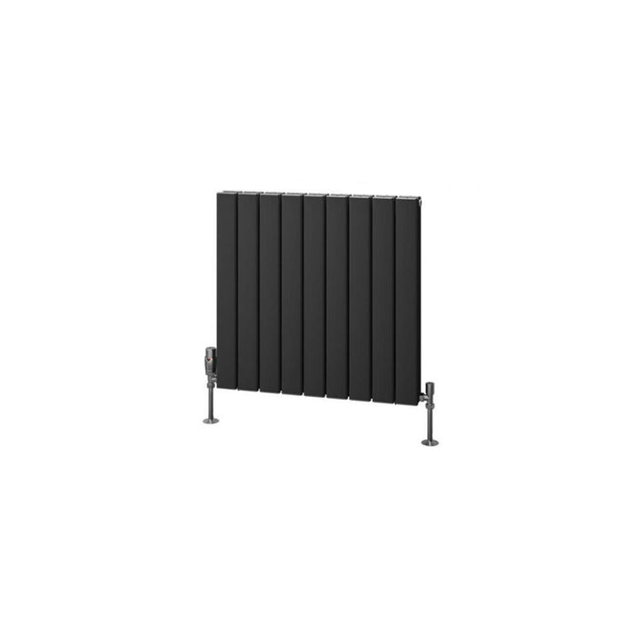 Eastbrook Hadleigh Aluminium Horizontal Designer Radiator - Matt Anthracite
